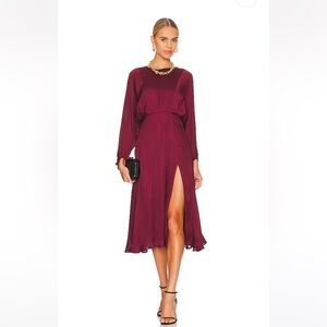 ASTR the Label, Marin Dress in Wine, S